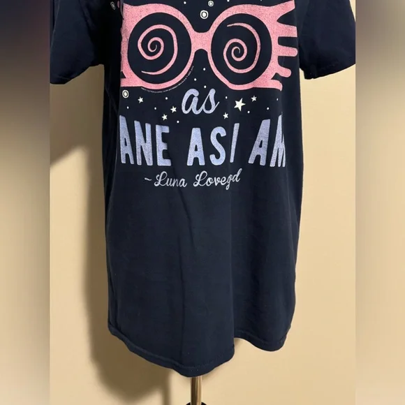 EUC Delta Soft Women's Luna Lovegood Blue and Pink Just As Sane Size Medium - Picture 4 of 6